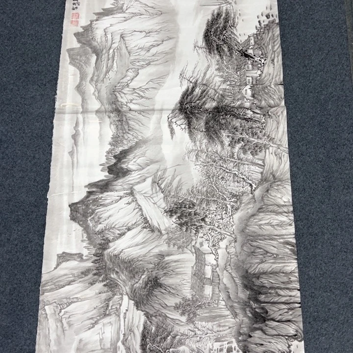 国画纯手绘作品欣赏图