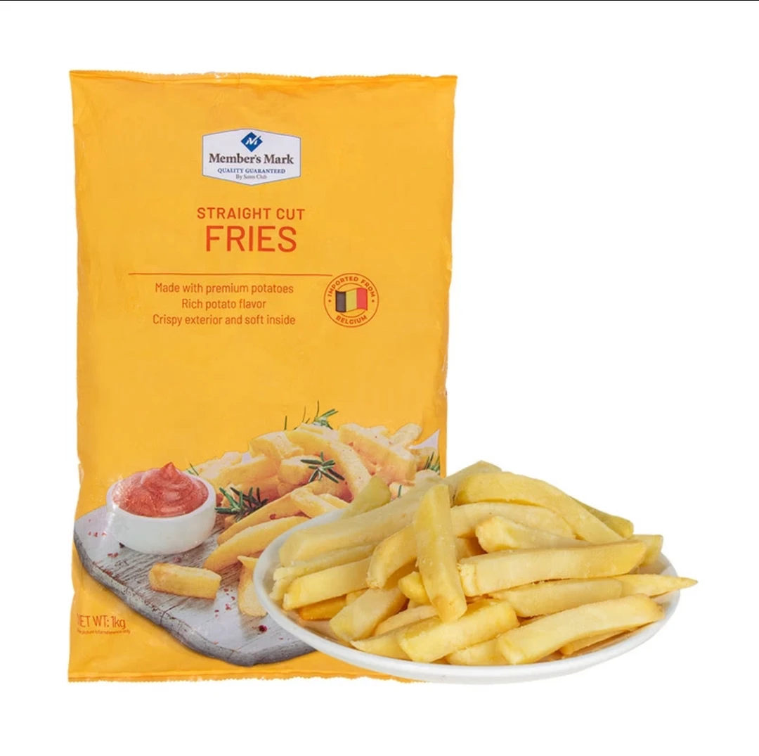 顺丰包邮 SM会员超市 冷冻薯条直条形 速冻生制品