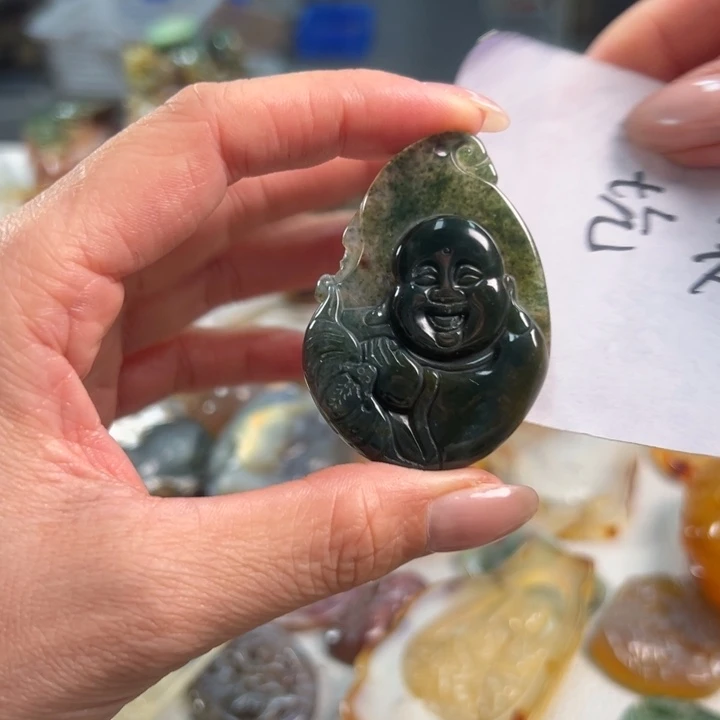 玛瑙/玉髓吊坠(不含链)未镶嵌
