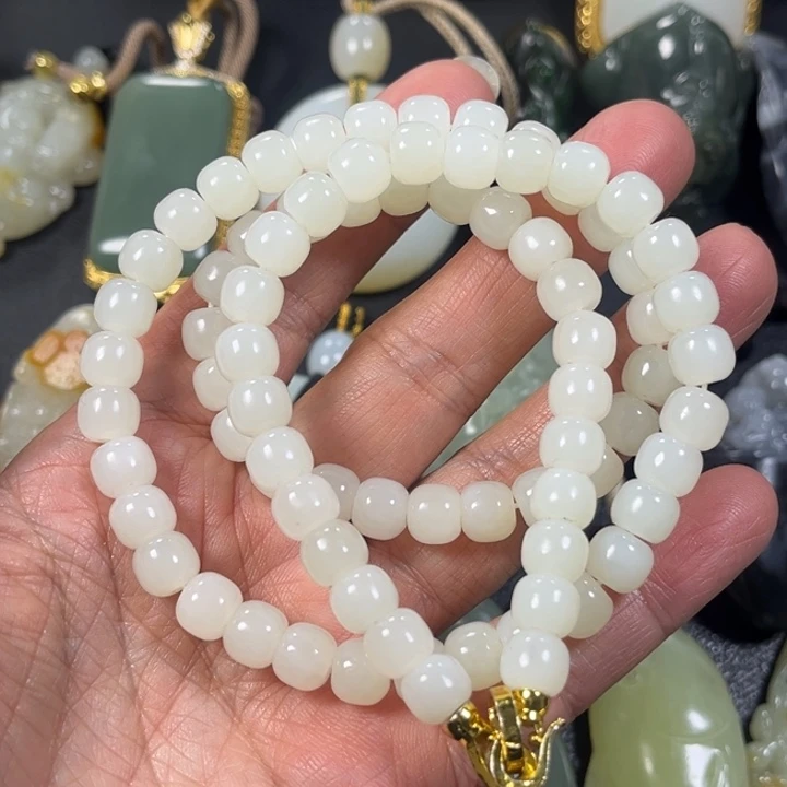 和田玉（白玉）未镶嵌手串