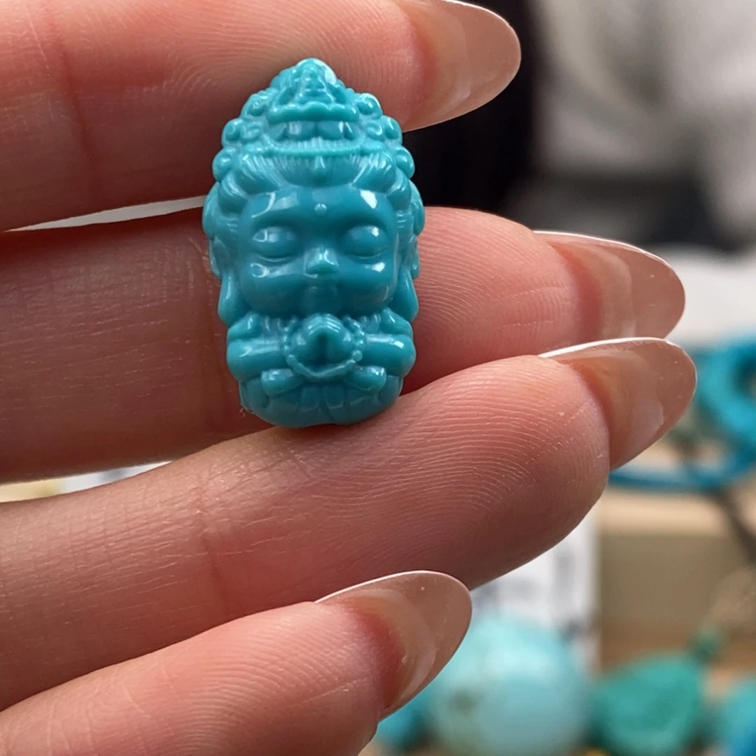 未镶嵌绿松石挂件