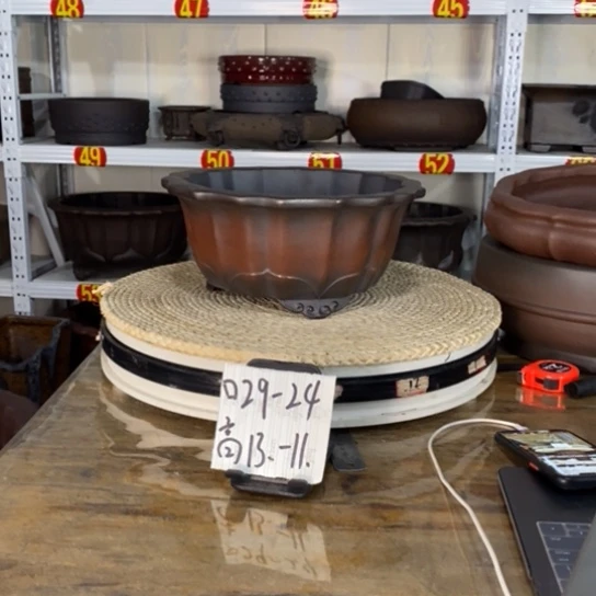 紫砂花盆宜兴紫砂花盆产地直销