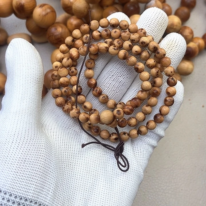 柏木（崖柏）手串/手链笑****！0.6留疤