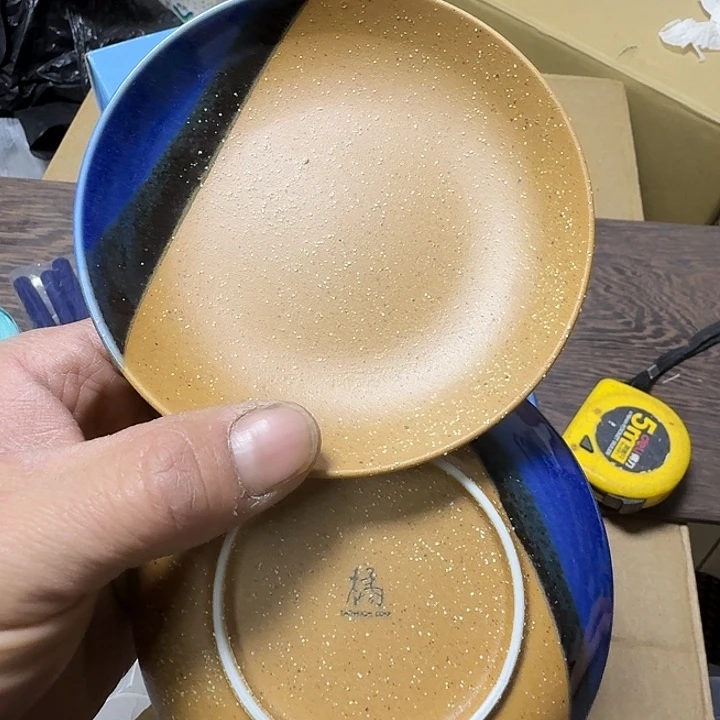 瓷片回流物品默认瑕疵一套价格5小一大