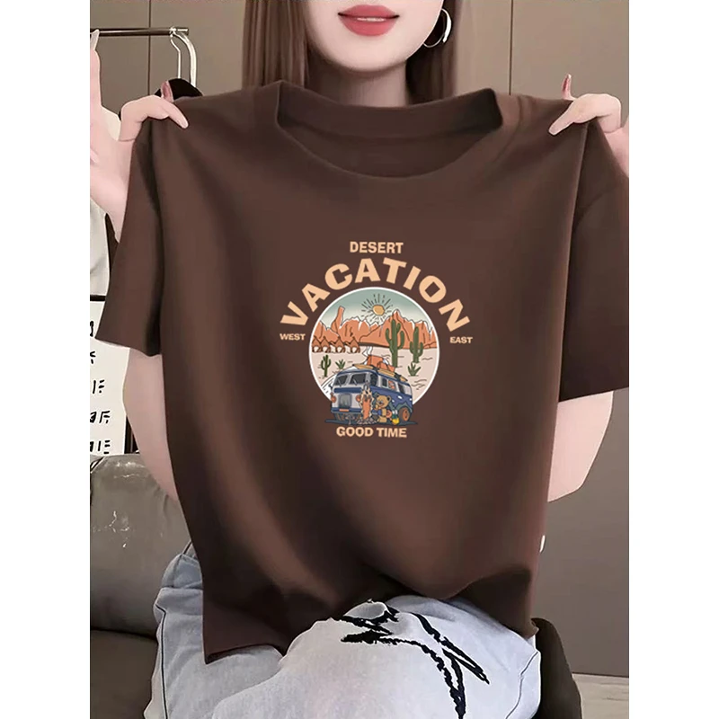 2025夏季新款正肩短袖t恤女时尚洋气宽松显瘦百搭上衣半袖体恤潮