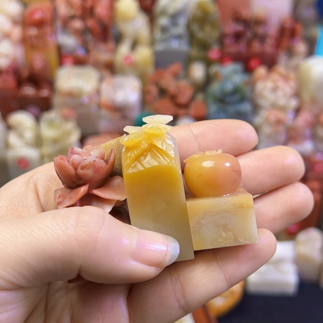 昌化石印石?**胖手工篆刻