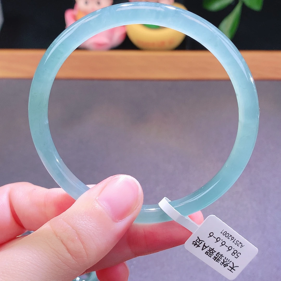 翡翠未镶嵌手镯天然翡翠