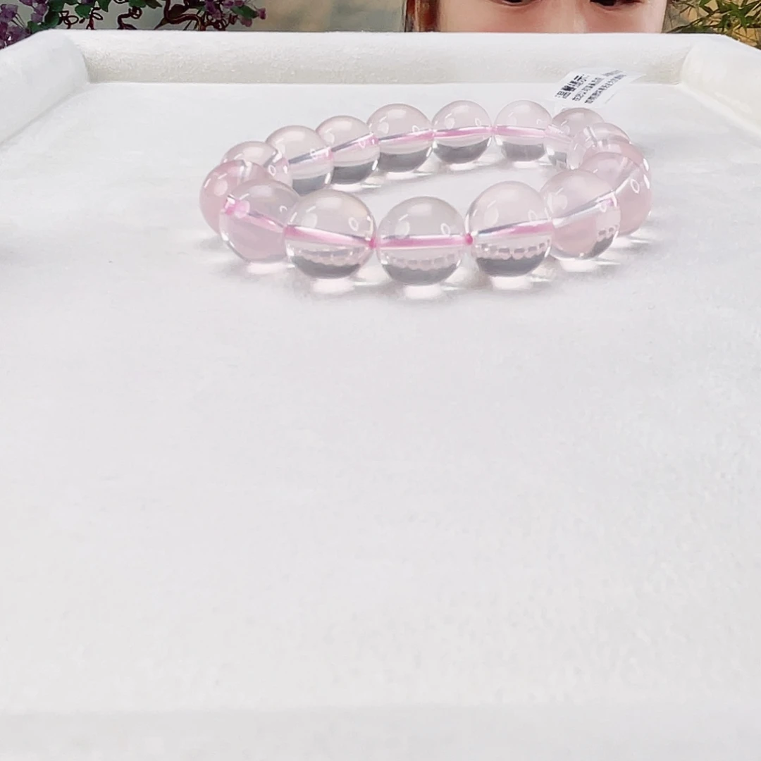 水晶手链未镶嵌水晶12.7