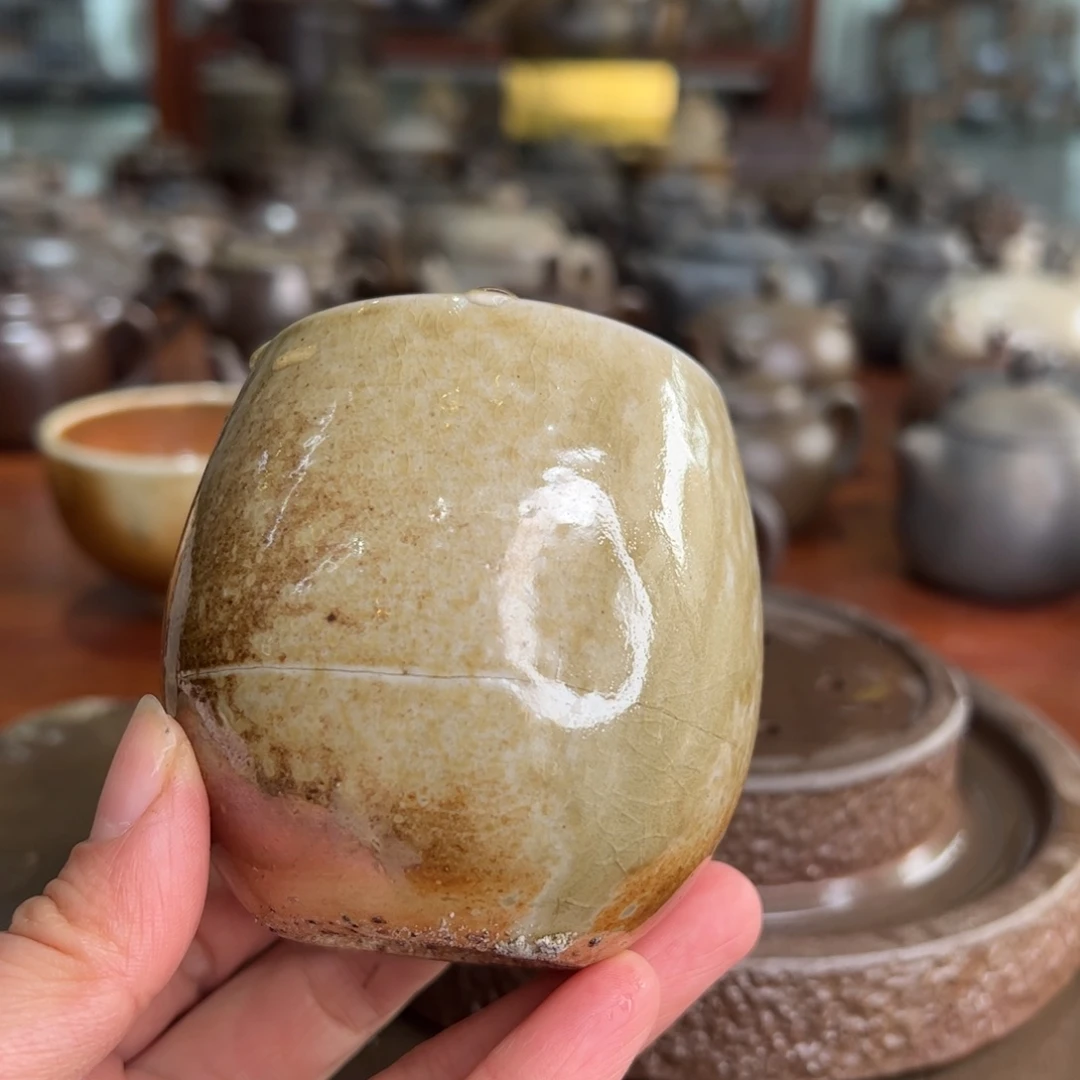 贵台龙窑柴烧茶壶A29