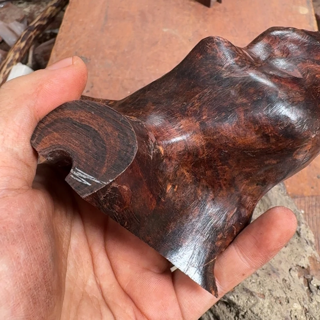 吕***生黄花梨/降香黄檀手串海黄原料定制开料不退换