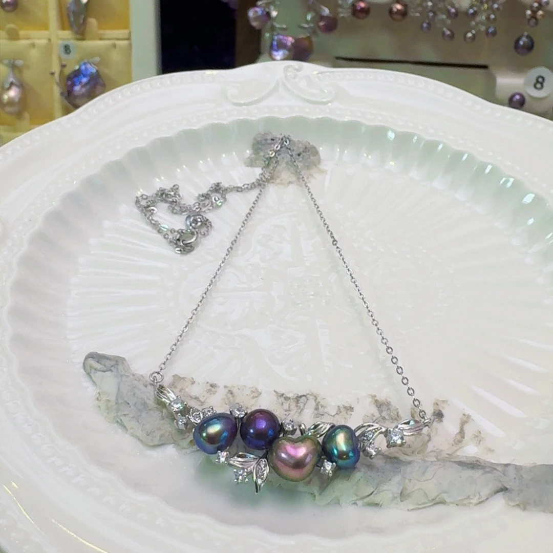 淡水珍珠项链未镶嵌↬***兮