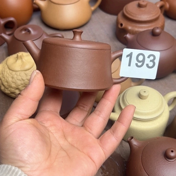 紫砂茶壶底槽清半手工100大瑕疵