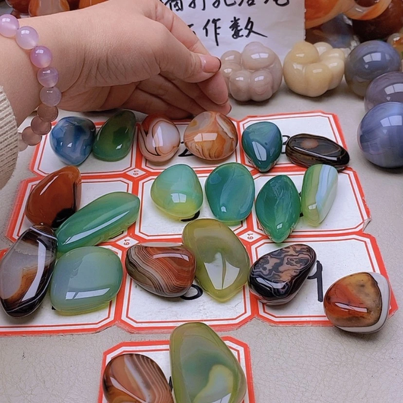 【闪购商品】未镶嵌玛瑙/玉髓珠宝半成品孙*娘