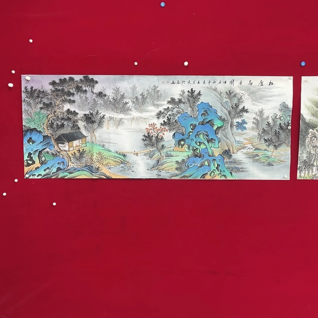 国画凌行志老师手绘国画精品