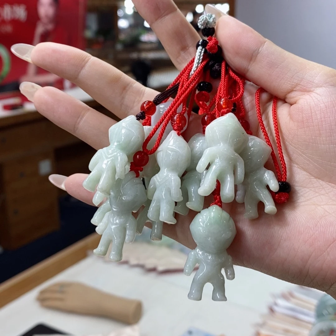 未镶嵌挂件翡翠多样性发单件