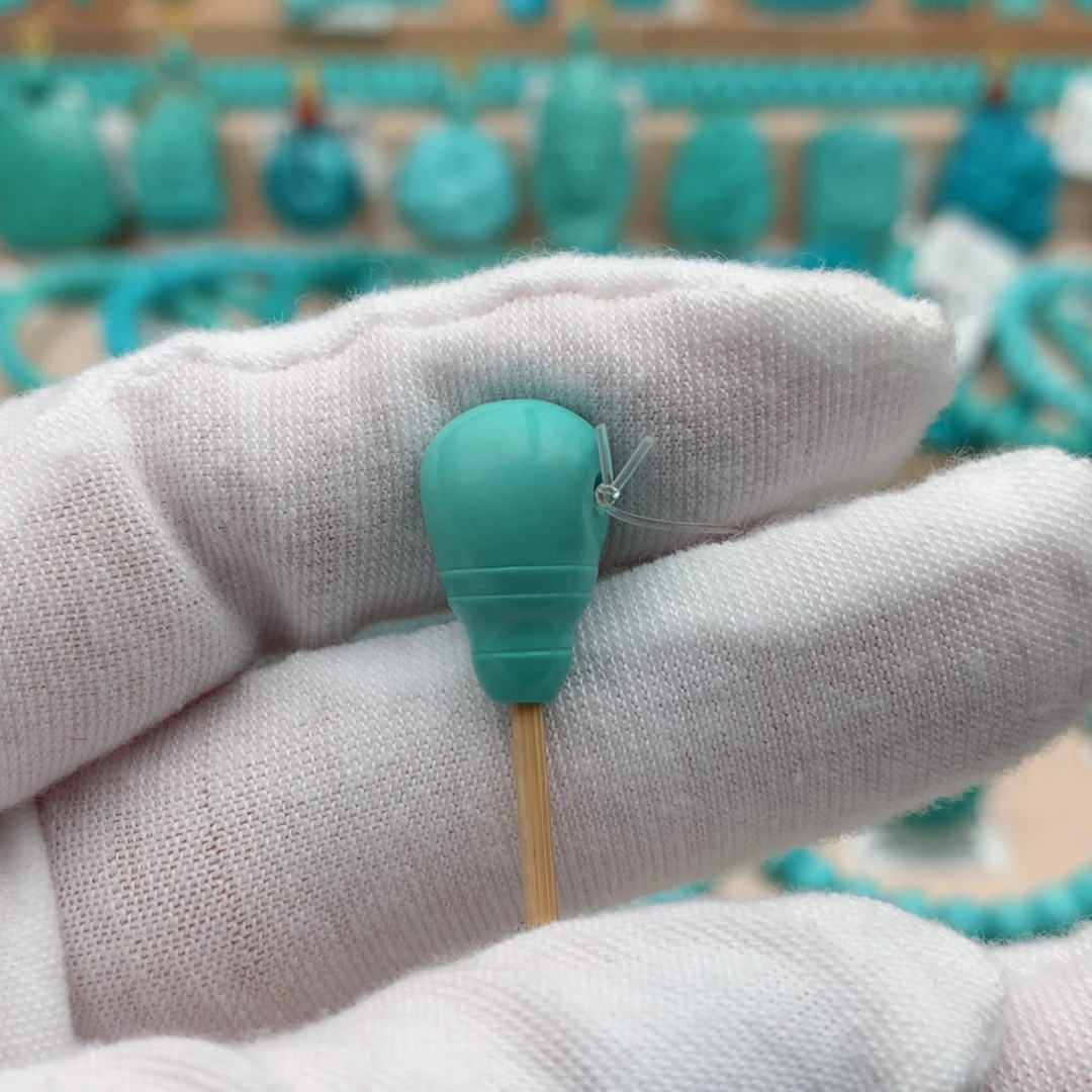 绿松石未镶嵌珠宝奇石9.5mm