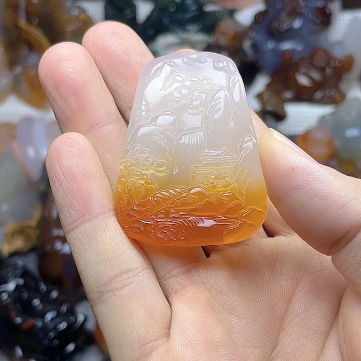 玛瑙/玉髓饰品未镶嵌