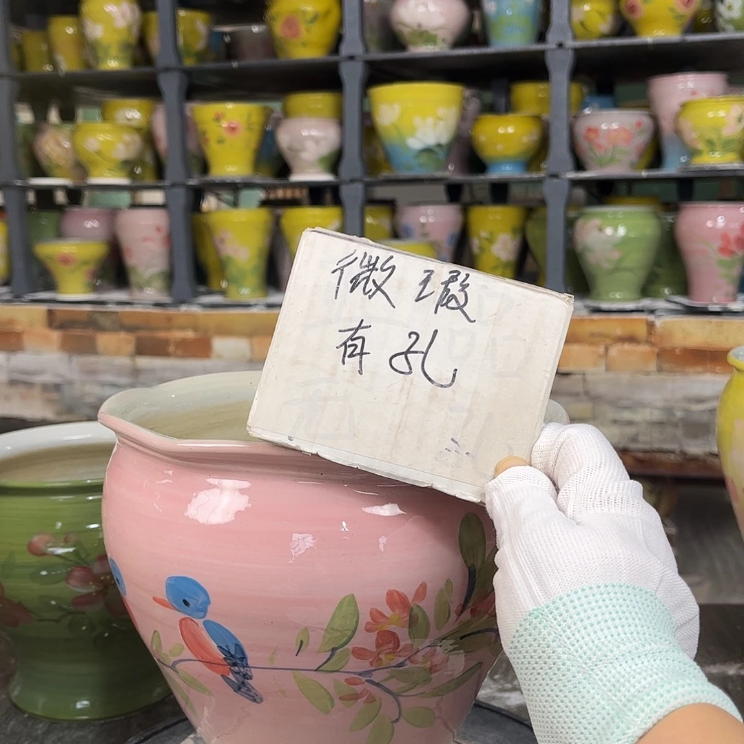 景德镇陶瓷花盆花盆