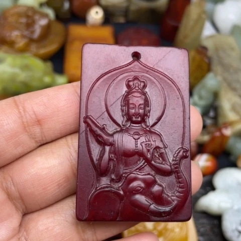 和田玉未镶嵌颈饰21