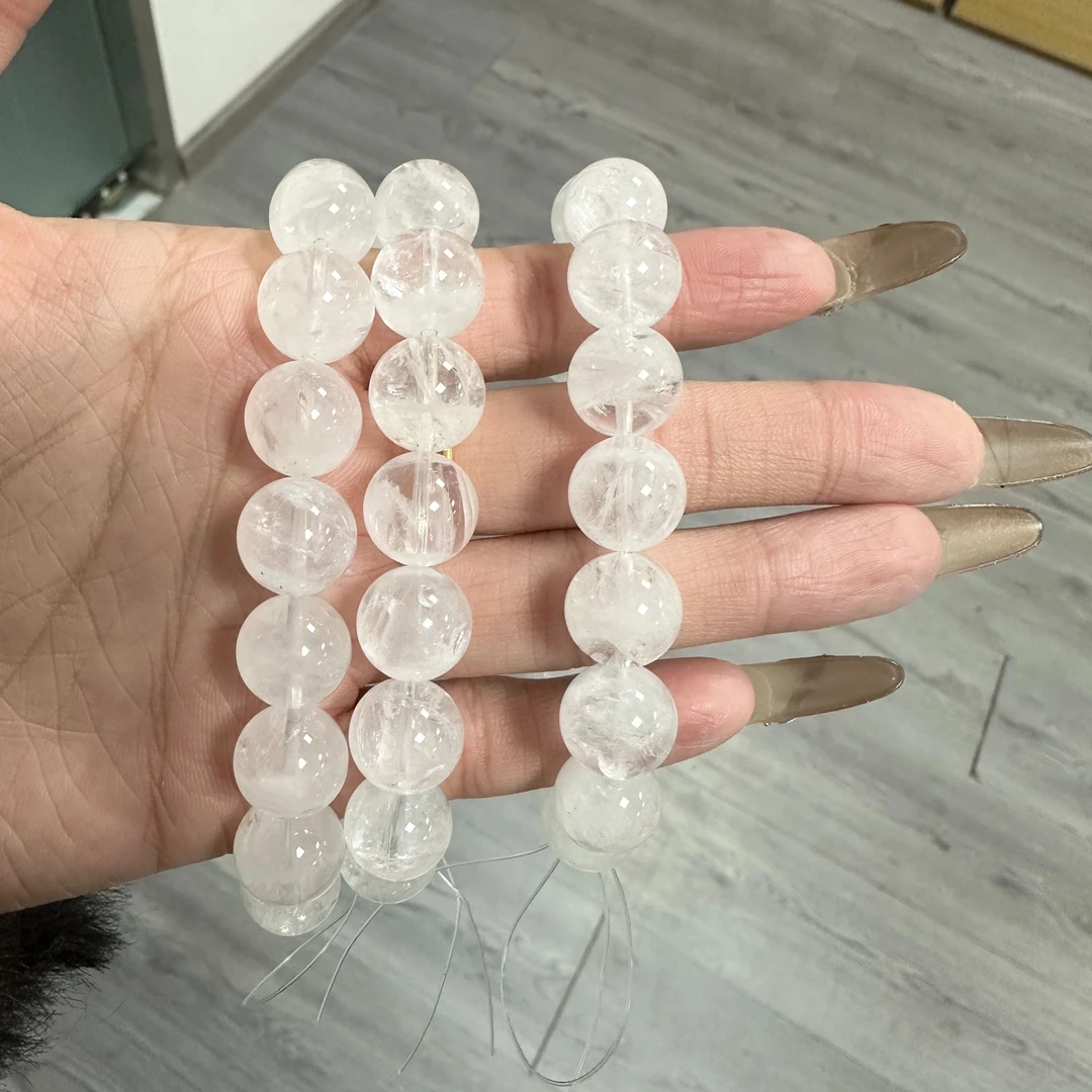 【新品速递】天然千层白幽灵水晶多样性发一