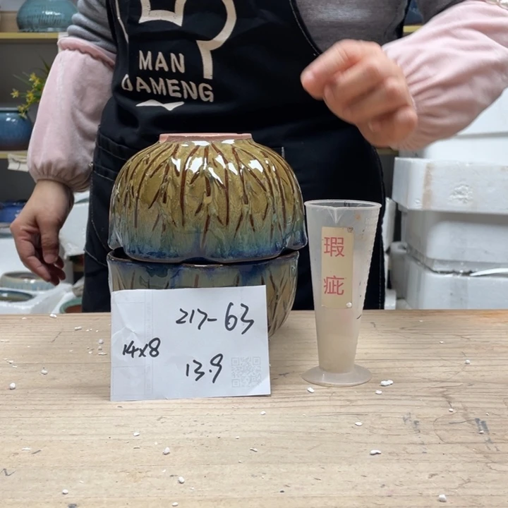 紫砂花盆多肉花盆微瑕63