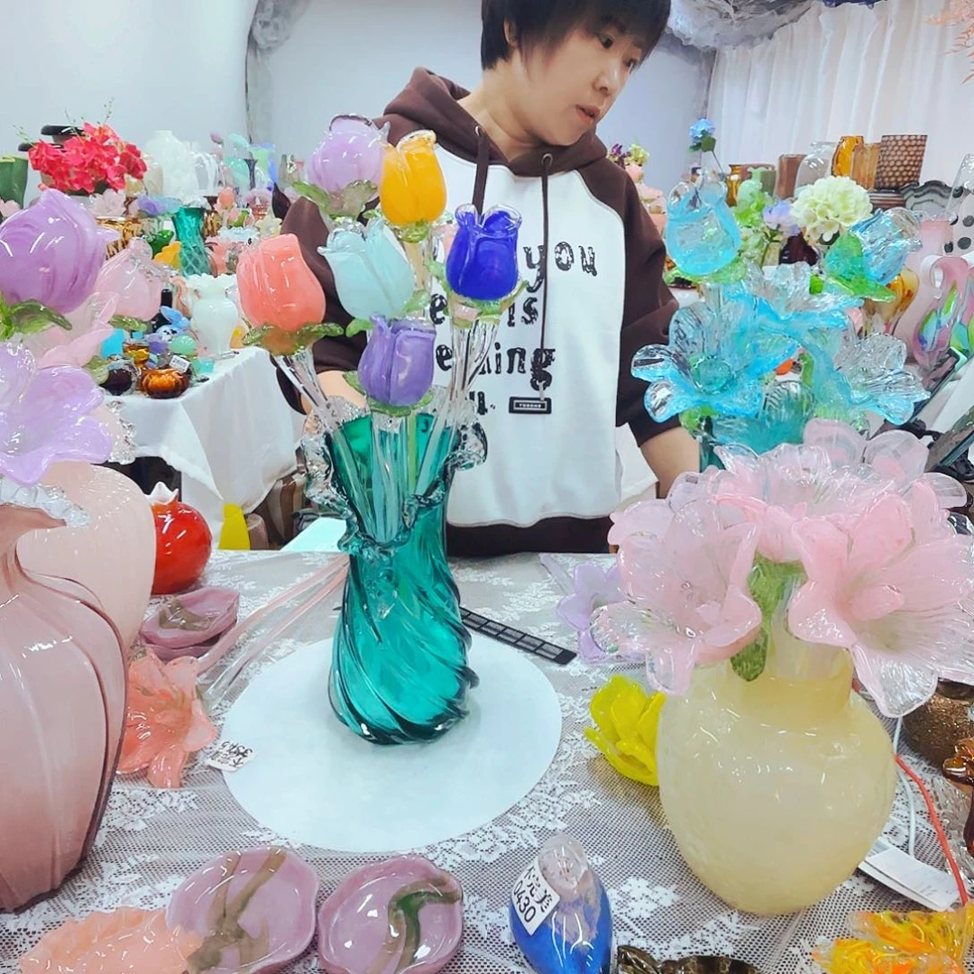 琉璃花瓶花器艺术品