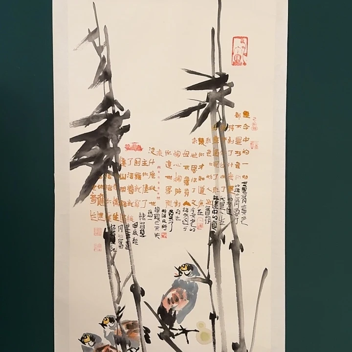 国画邹老师作品画作