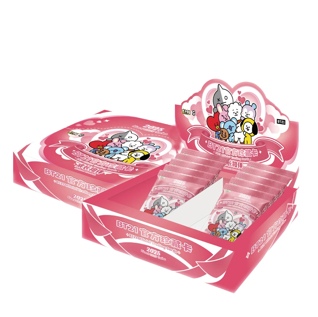 吉卡哇 × BT21《成长相伴》官方收藏卡