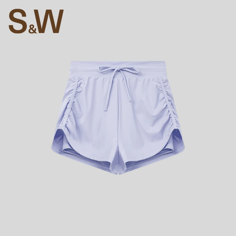 【美彤专属】SW速惟 显瘦运动短裤女防走光透气健身跑步弹力6339