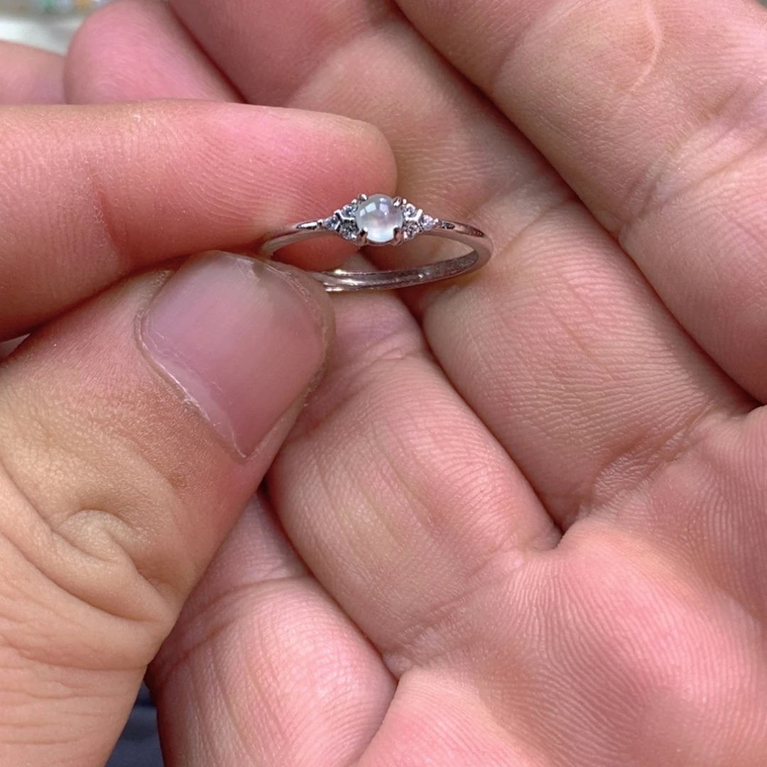 翡翠未镶嵌戒指天然翡翠戒指