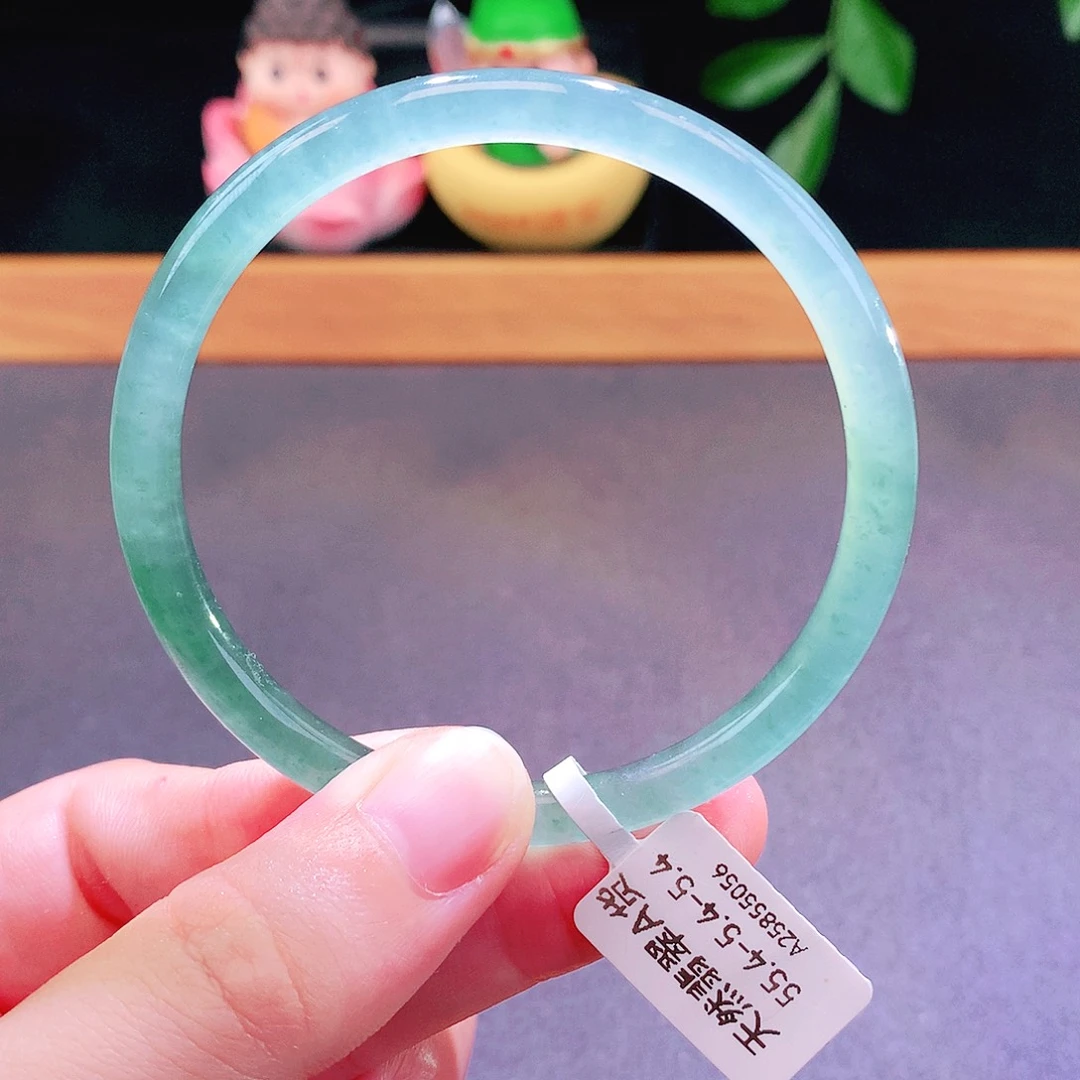 翡翠未镶嵌手镯天然翡翠