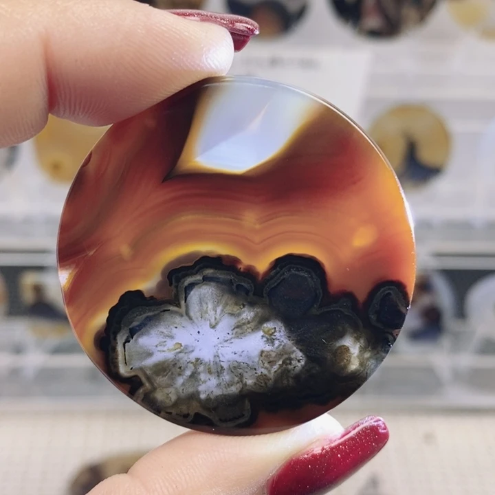 玛瑙/玉髓未镶嵌颈饰