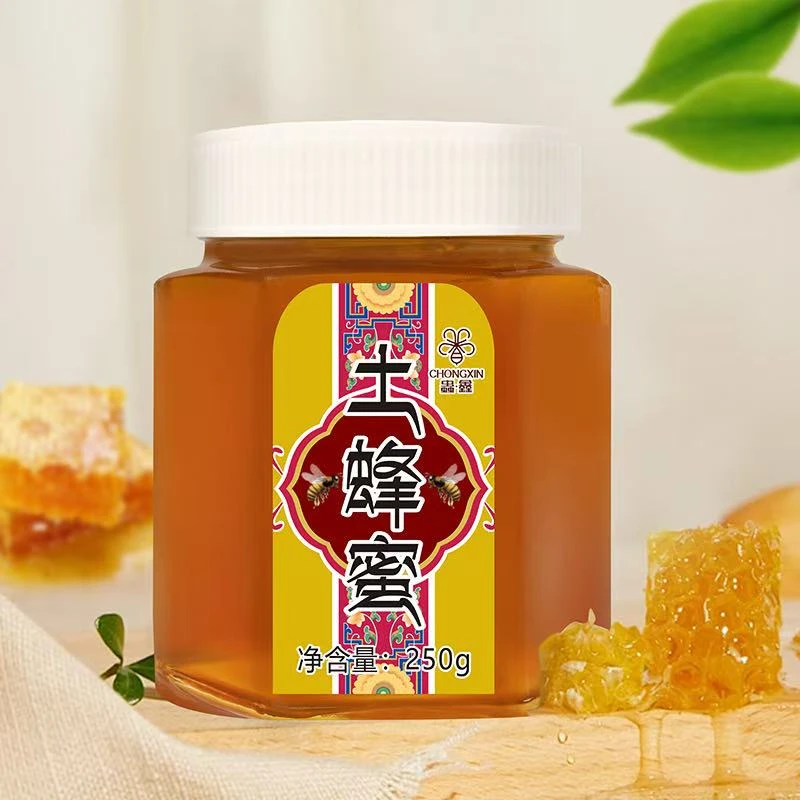 四川2000米海拔高山土蜂蜜纯蜂蜜 蜂场地直发