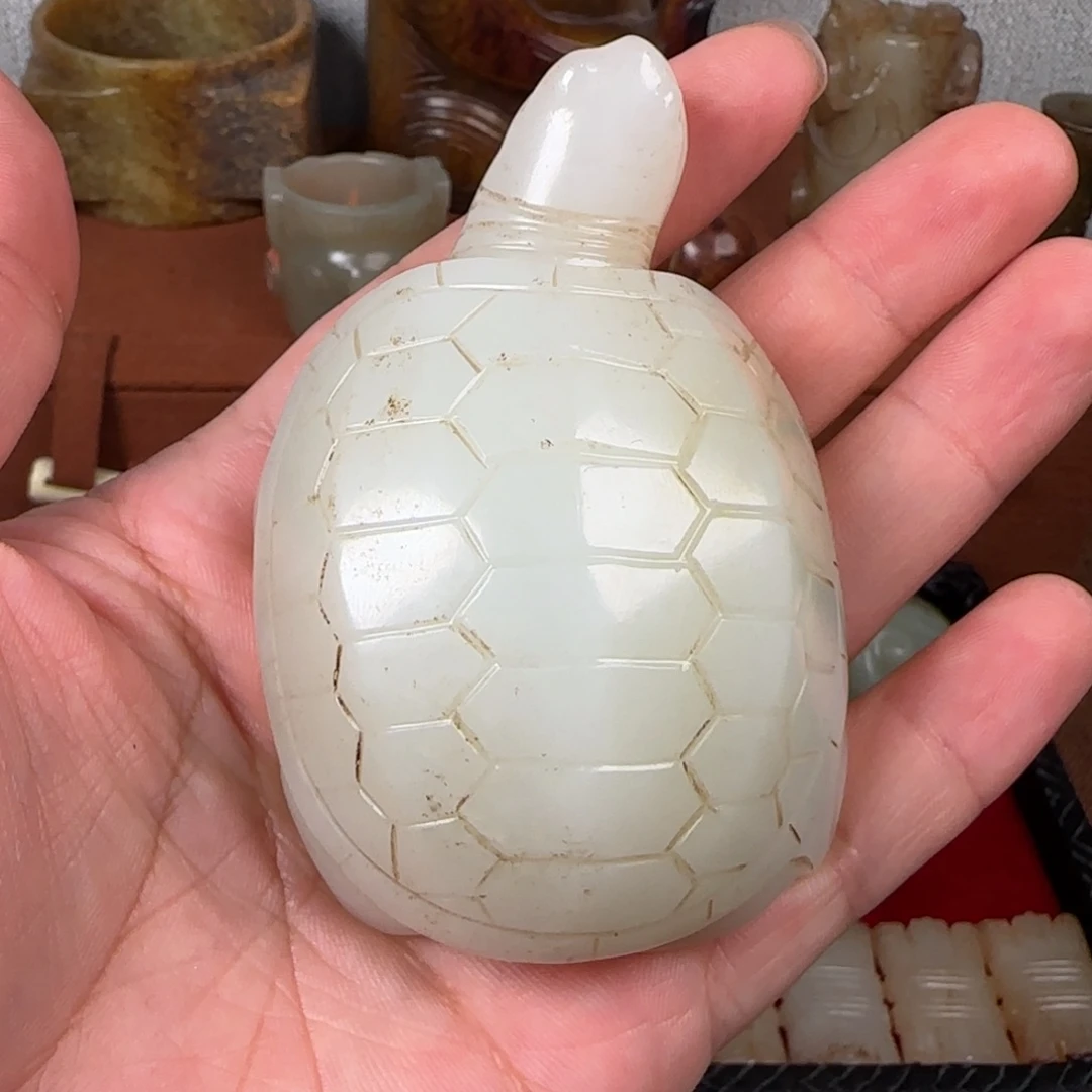 钦***钦非常精美的手把件