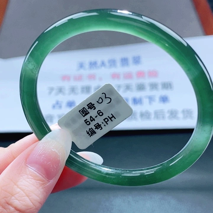 翡翠未镶嵌手镯翡翠手镯73