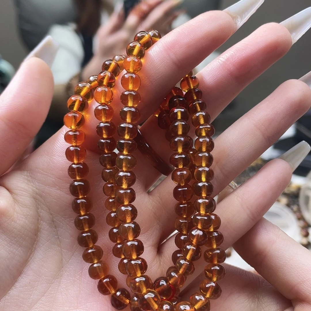 琥珀未镶嵌裸石抚顺琥珀6➕108血珀