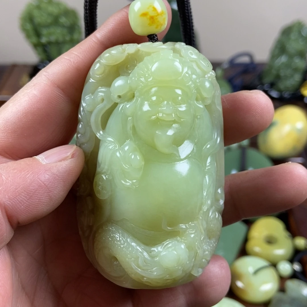 岫岩河磨玉（透闪石质玉）未镶嵌珠宝奇石