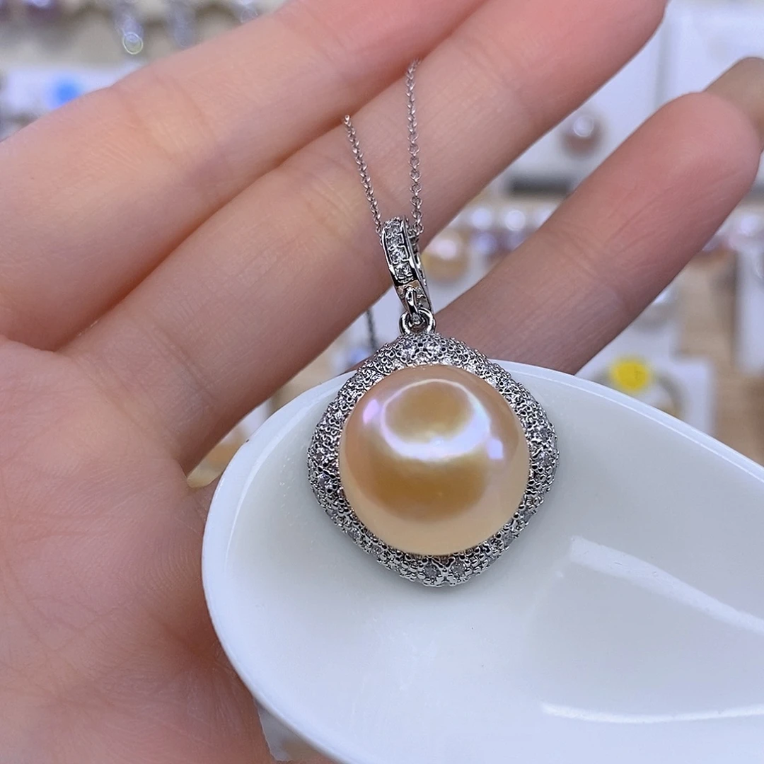 颈饰淡水珍珠合金14.6