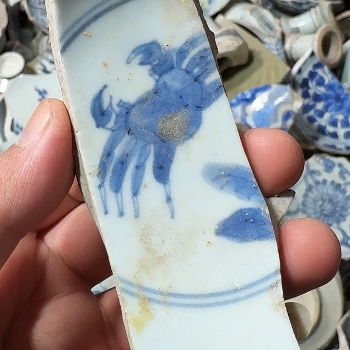 西***雨瓷片瓷片标本，顺丰包邮