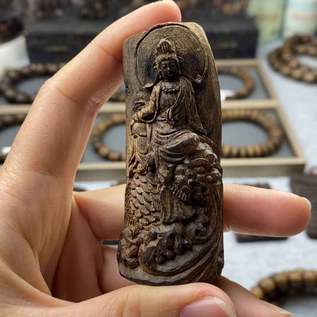 沉香手串用****0越南芽庄白棋
