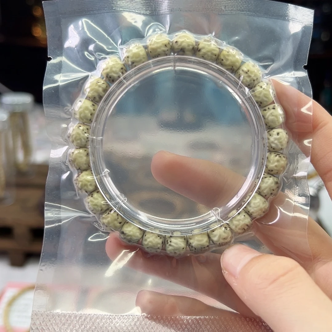 星月菩提吊坠Ll.9x8傲然 灰背 雕刻款