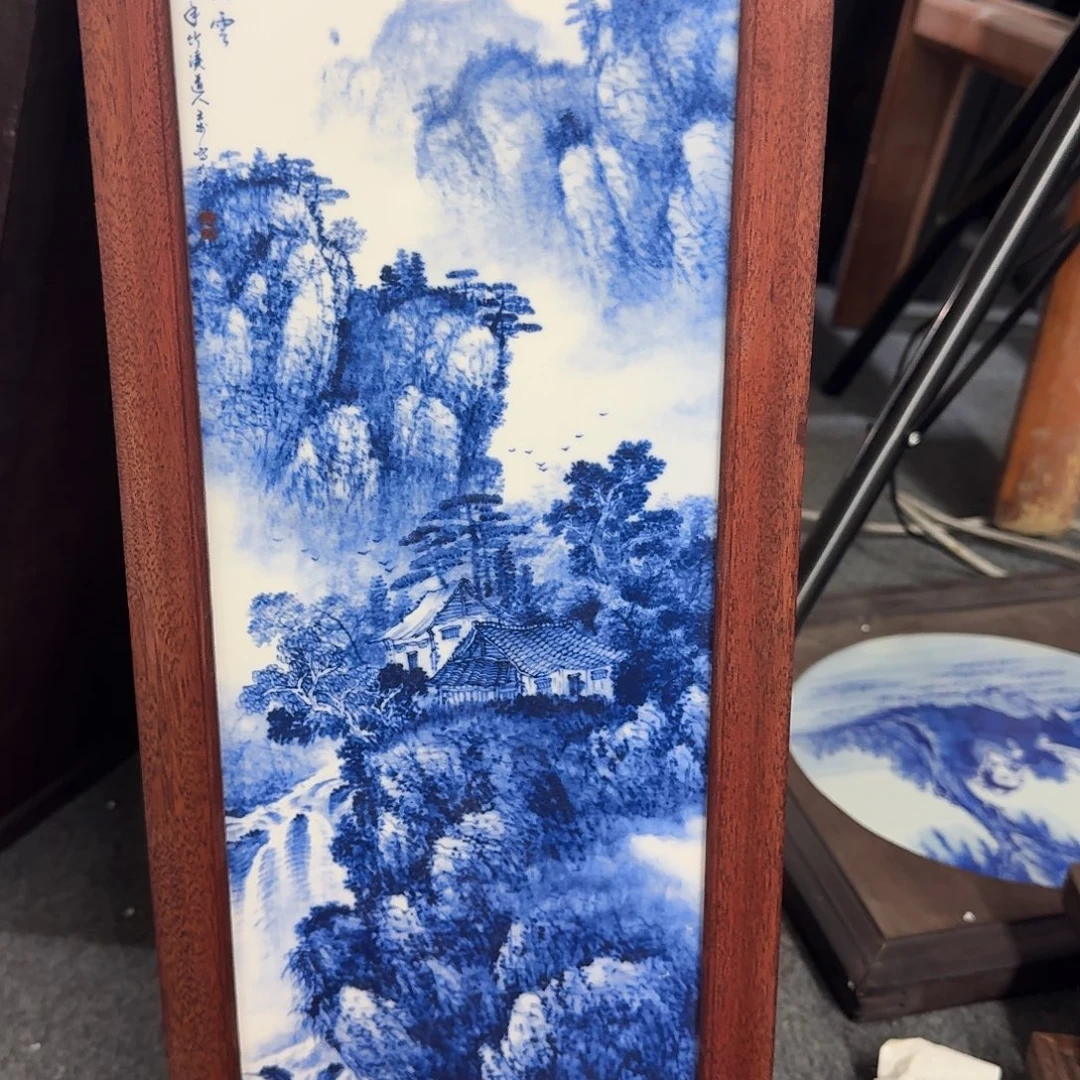 摆件瓷瓷板画瓷板画