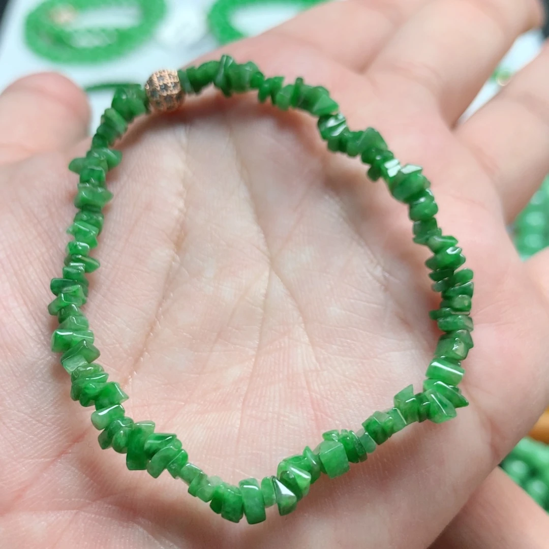 翡翠未镶嵌手链翡翠