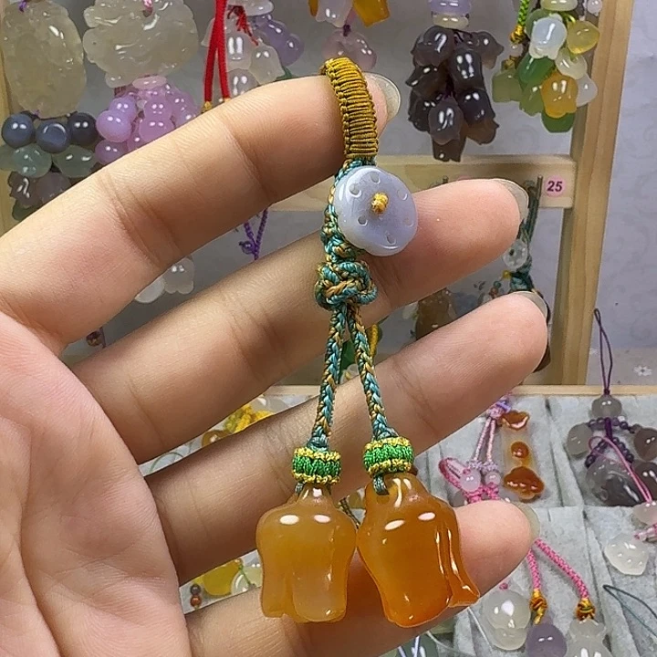 钥匙铃兰花尊贵黄福利
