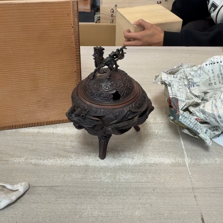 瓷片茶道具工艺品