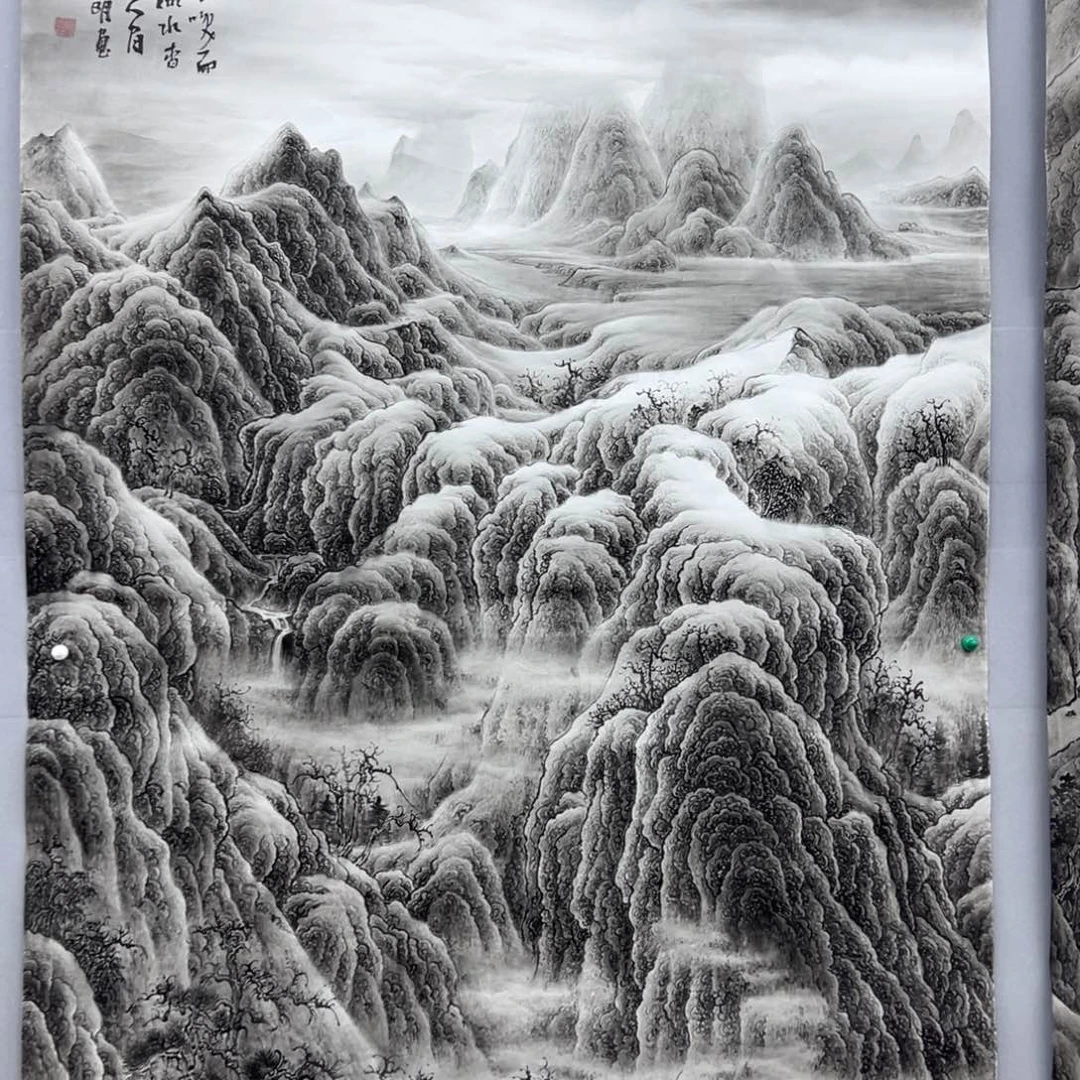国画纯手绘字画宣纸
