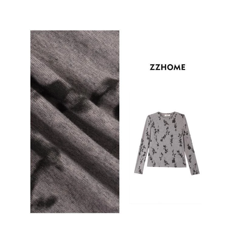 ZOZO HOME ｜可持续时髦磨砂灰高延展玫瑰打底上衣q171961p
