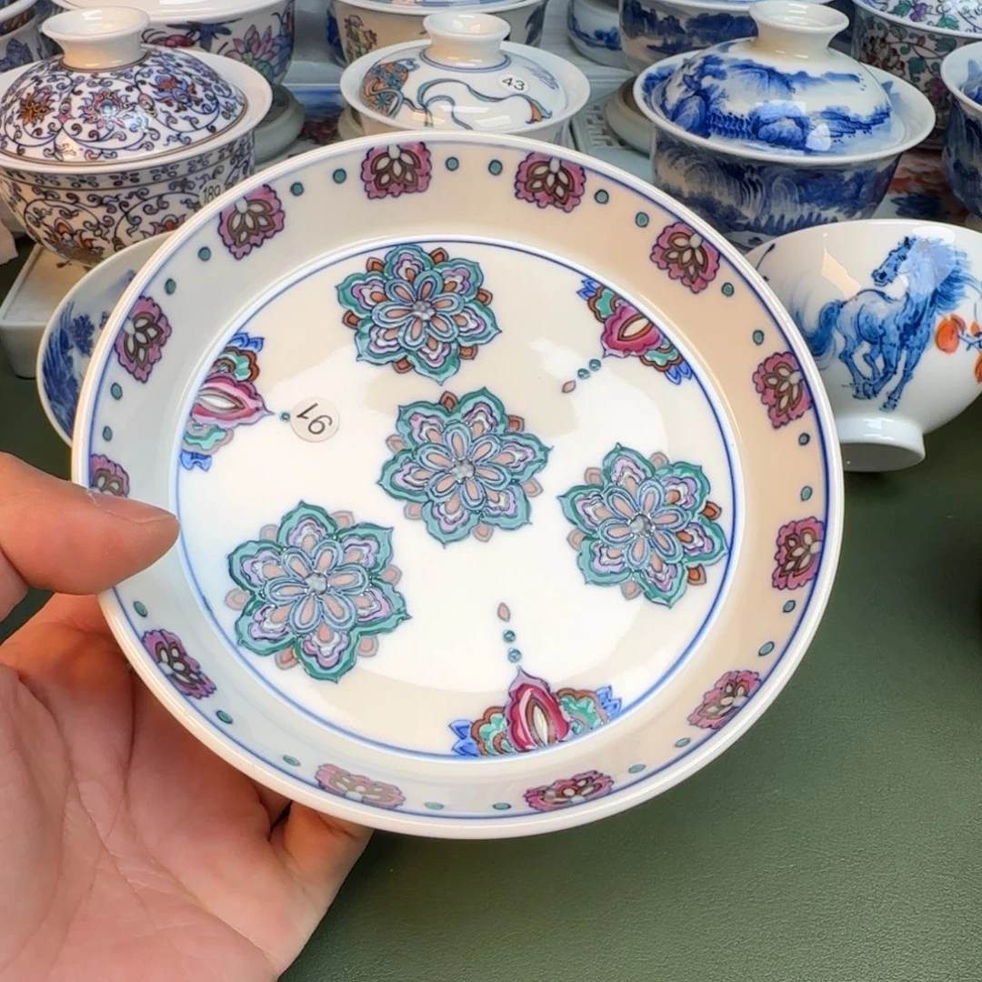 陶纯手工纯手绘茶具309
