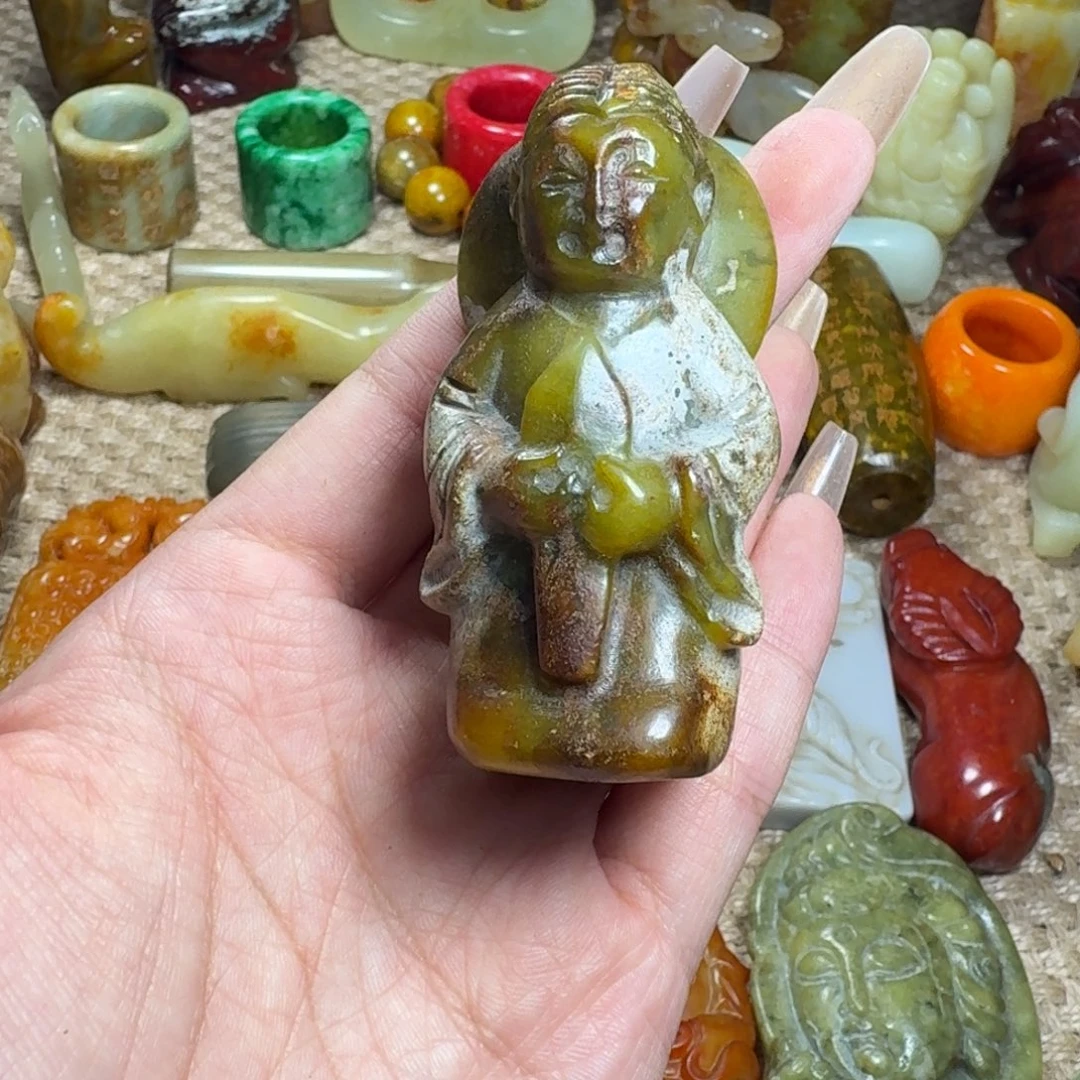 吊坠白玉菩提挂件