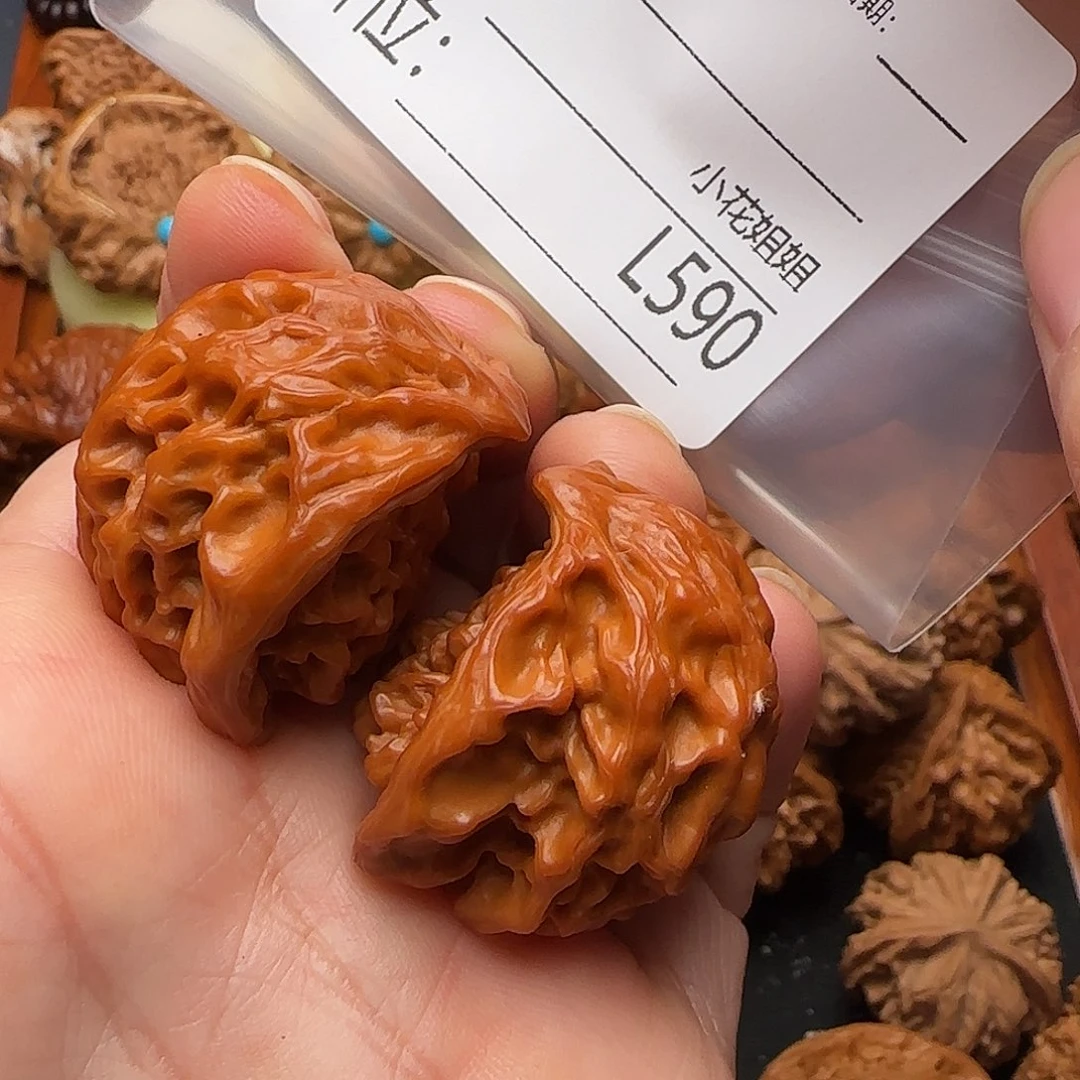 ****醉文玩核桃把件35小钩蛇